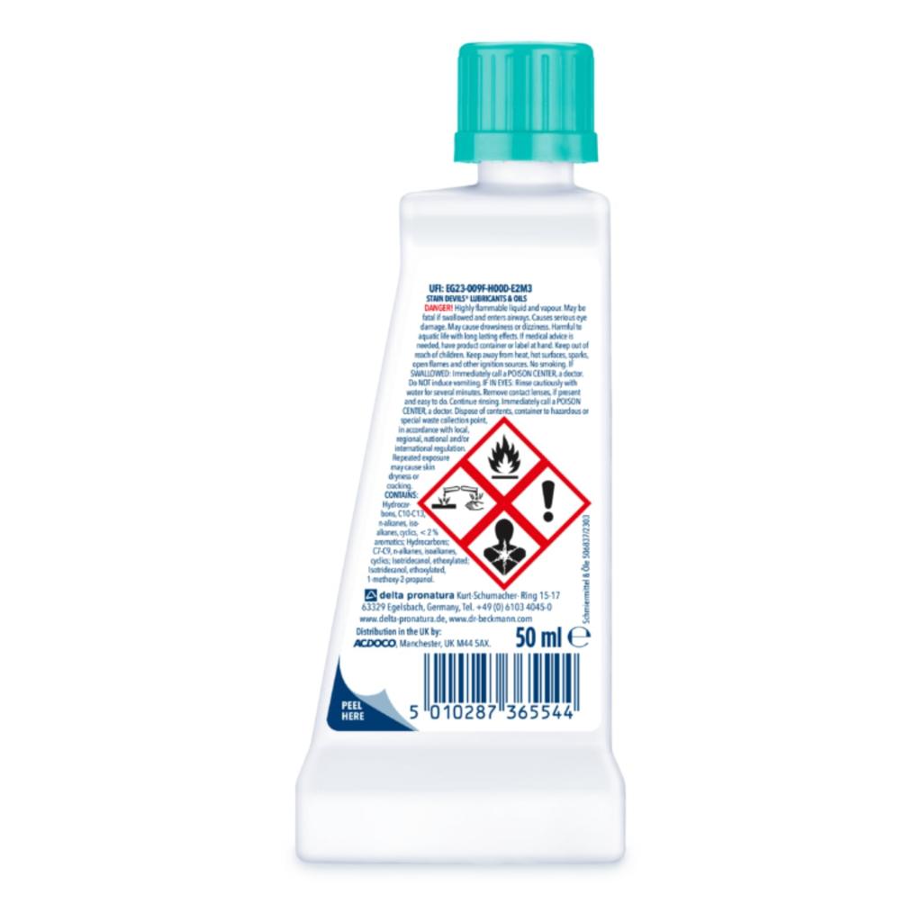Dr. Beckmann Stain Devil Grease Liquid Stain Remover - 50 Ml