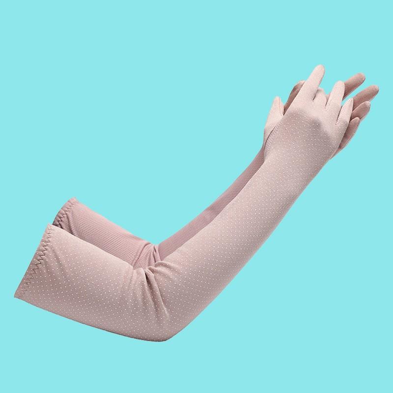 Sunscreen Gloves Summer Extended Arm Guards Women's Summer UV Protection Long Ice Sleeves Women's Cycling Outdoor Sleeves