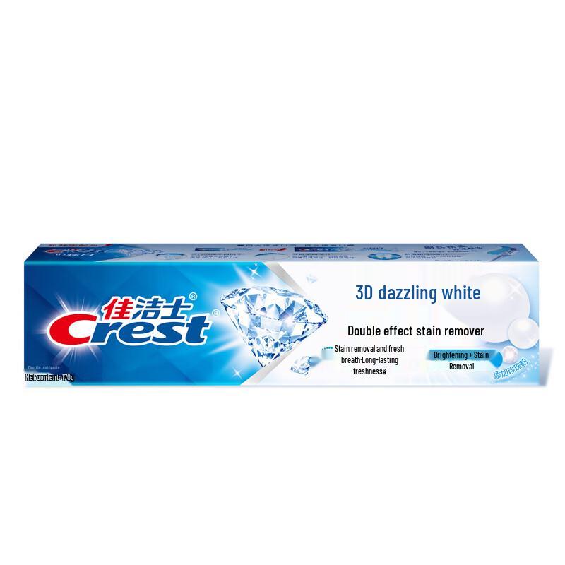 

Crest 3D White Dual Action Fluoride Toothpaste