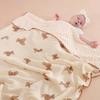 Soft Baby Bean Blanket Bear Printed Nap Sleeping Rug Cover Blanket for Infant  Bedroom