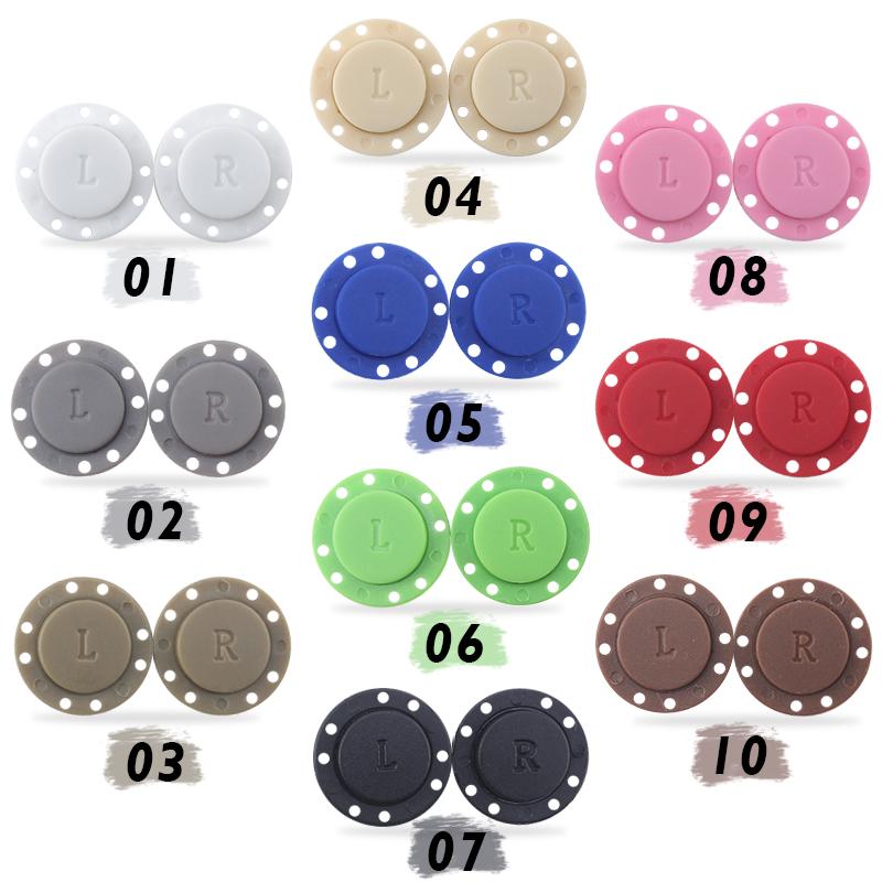 5 Pairs Sewing Button Magnet Stone Invisible Buckle Automatic Magnetic Button For Needlework Diy Bag/Cardigan/Jacket  Sewing Set