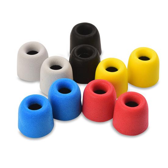 QKZ T400 2Pcs Replacement Sponge Universal Eartips for In-Ear Earphone Earbud