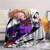 Dragon Ball character Print Flannel Blanket High quality Comfortable for All Seasons Home Decor Warmth and Comfort Perfect for Christmas Gifts