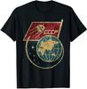 CCCP Sputnik Earth Vintage Retro Space T-shirt