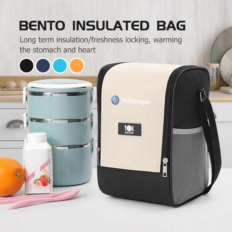WET1 Outdoor Picnic Storage Bag Camping Food Drink BBQ Lunch Box For Volkswagen VW Scirocco Passat Polo B5 B6 B7 CC Tiguan Sharan