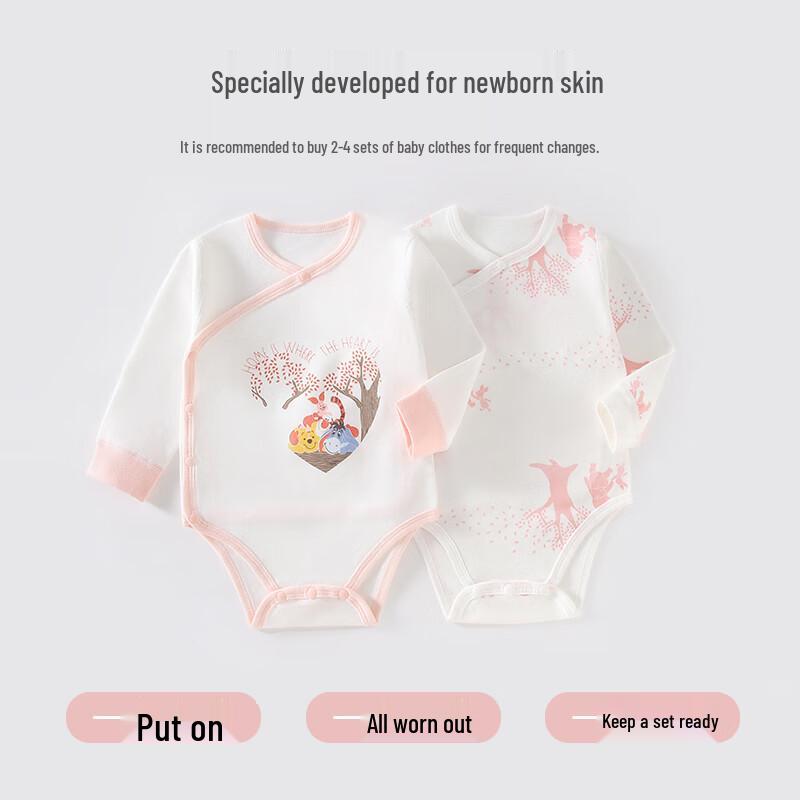 Disney Baby Pure Cotton Long-Sleeve Bodysuit Romper