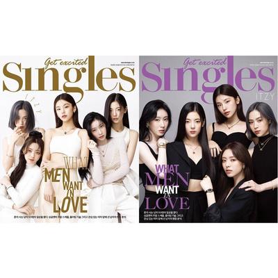 Singles Korea 2022 December ITZY Cover, JUNSU, Ko Eun Sung , NU'EST JR , IVE LIZ