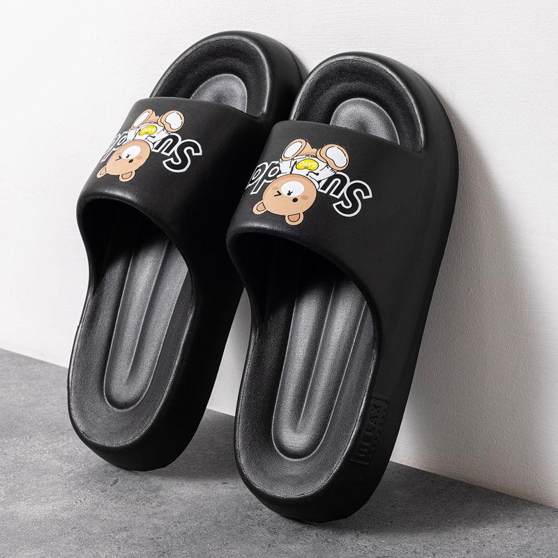 

Новые летние мужские нескользящие бесшумные толстые подошвы домашние тапочки легкие удобные сандалии 40-45