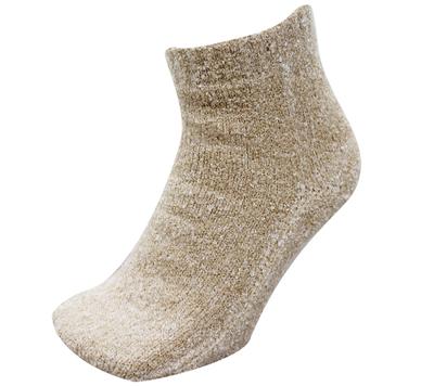 SocksDEPO Okrúhla špička Voľné Krátke od Made in Heather "Nadýchané ponožky, Strih, Jednotlivé, Typ" Tebukuro-ya, Japonsko, Béžová, Cca. 19-27 cm