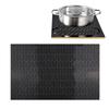 Heat Resistant Induction Cooktop Mats Nonslip Easy Cleaning Sturdy Silicone for Kitchen Stove Countertops Protections Pad