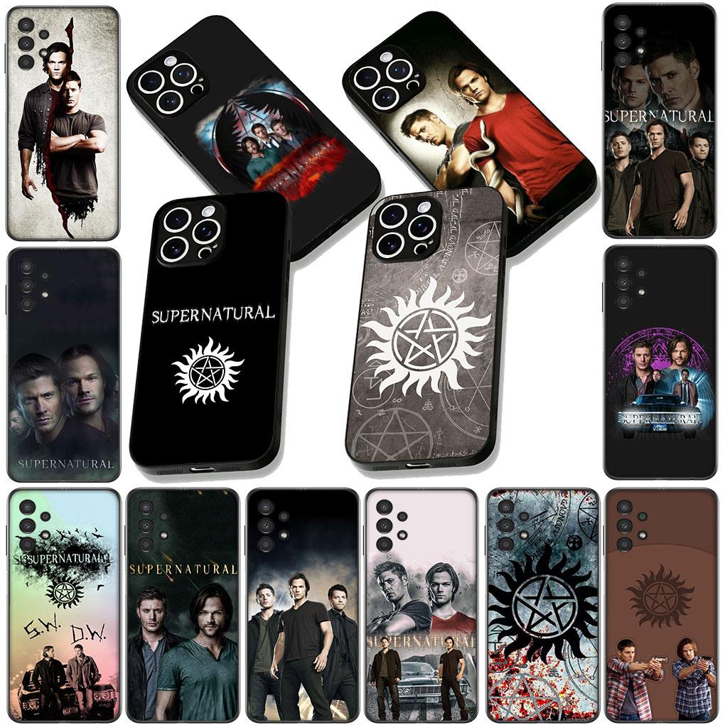 Poster S-Supernaturals Casing Phone Cover for Samsung Galaxy Note 20 9 8 S8 S10 S9 Plus A54 A33 A21S A31 M21 S10E A17 Soft Case