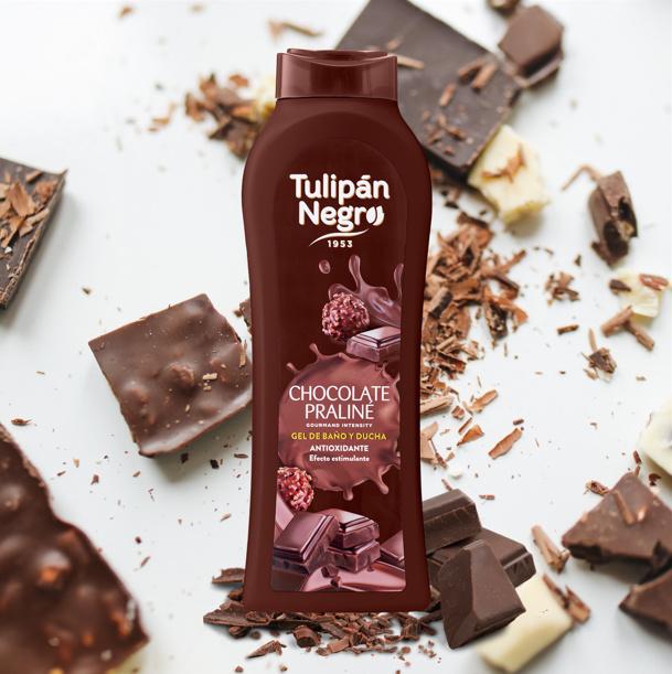 Gel douche chocolat praline tulipan negro chocolate praline shower gel (650 ml)