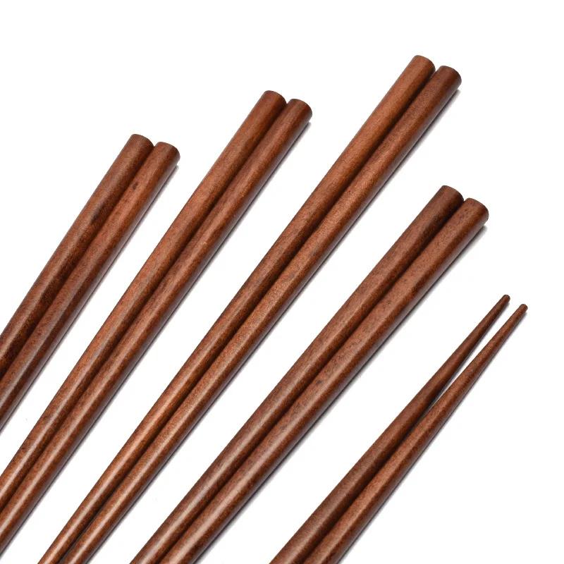 Pauzinhos pontiagudos de estilo japonês Pauzinhos de madeira naturais Pauzinhos de cozinha Pauzinhos de sushi Casa Hotel Talheres de madeira Um par