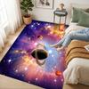 Space Planets Living Room Nonslip Area Rug Soft Carpet For Bedroom Game Playroom Sofa Office Home Decor Doormat Christmas Gift C9302233