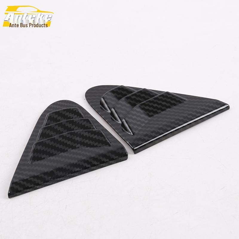 XT4 Rear Window Louver Side Anti-Scratch Stickers for 18 Models - Decorative Exterior Panel Accessory