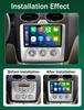 XSW3 9 Inch Wireless CarPlay Android Auto Radio for Ford Focus 2 Mk2 2004 - 2011 Car Multimedia Video Stereo Player GPS WIFI