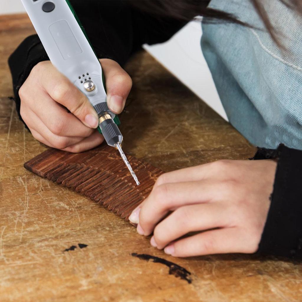 25-teiliges Miniatur-Handschleifer-Set mit digitaler Anzeige für Handwerker, Bastler, Präzisionsbastler, Schmuckmodellbau