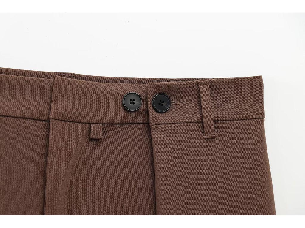 2025 Spring Women's Fashion European & American Style Casual Suit: Jacket & Long Pants