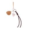 Ins Braided Rope Baseball Keychain Creative Sports Keyring Trendy Woven Rope Key Holder Girls Bag Pendant Key Accessories