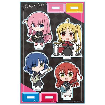 Bocchi the Rock Acrylic Character Stand B Deformed Character [Hitori & Nijika & Ryo & Ikuyo Band T-shirt Ver.]