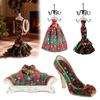 Christmas Jewelry Storage Tree Mannequin Jewelry Stand Necklace Holder Earring Ring Organizer Display Stand