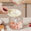 Compact Wireless Electric Garlic & Meat Grinder – Mini Food Processor for Home/Dorm Use