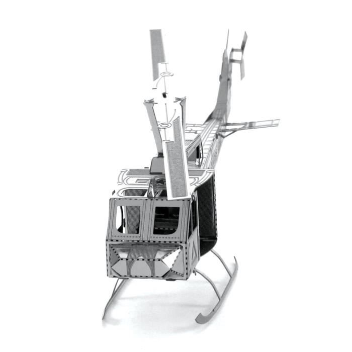 Metal Earth Fascinations HUEY HELICOPTER 3D Puzzle En Métal