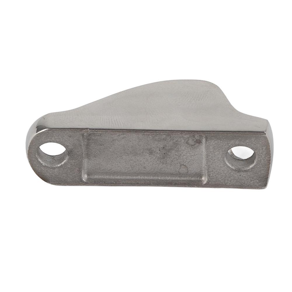 Silver Rope Line Clamp 316 Stainless Steel Rope Cam Cleat Boat Clam Cleat Sailing Equipment