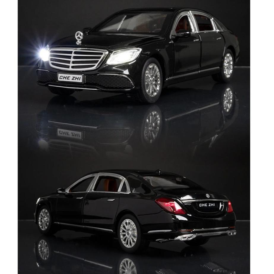 1/24 Scale Mercedes Benz E300l E-class Alloy Model Car Diecast Metal Collection Vehicle Toy Model Sound & Light Children Toy Car Gifts