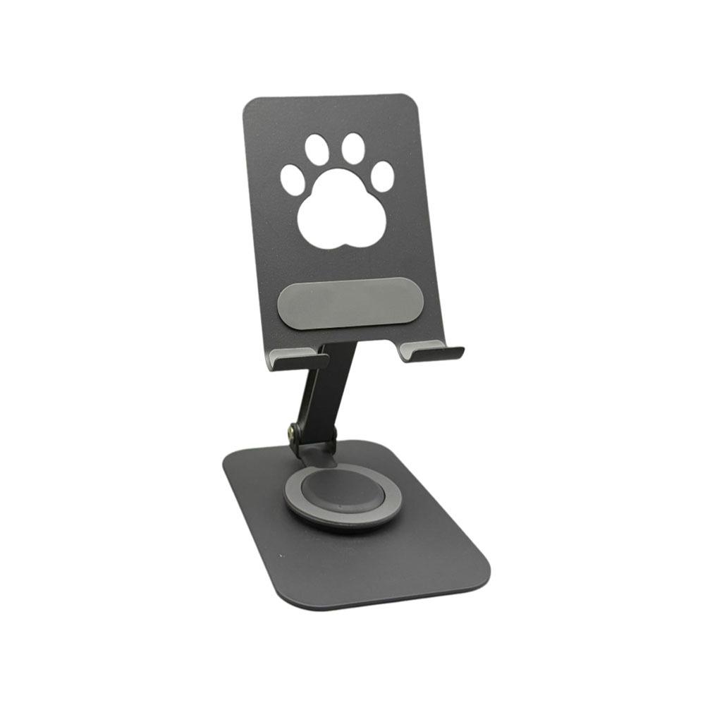 Adjustable Cat Paw Tablet Stand Foldable 360° Rotation Foldable Phone Tablet Holder Portable Anti Slip Mobile Phone Stand