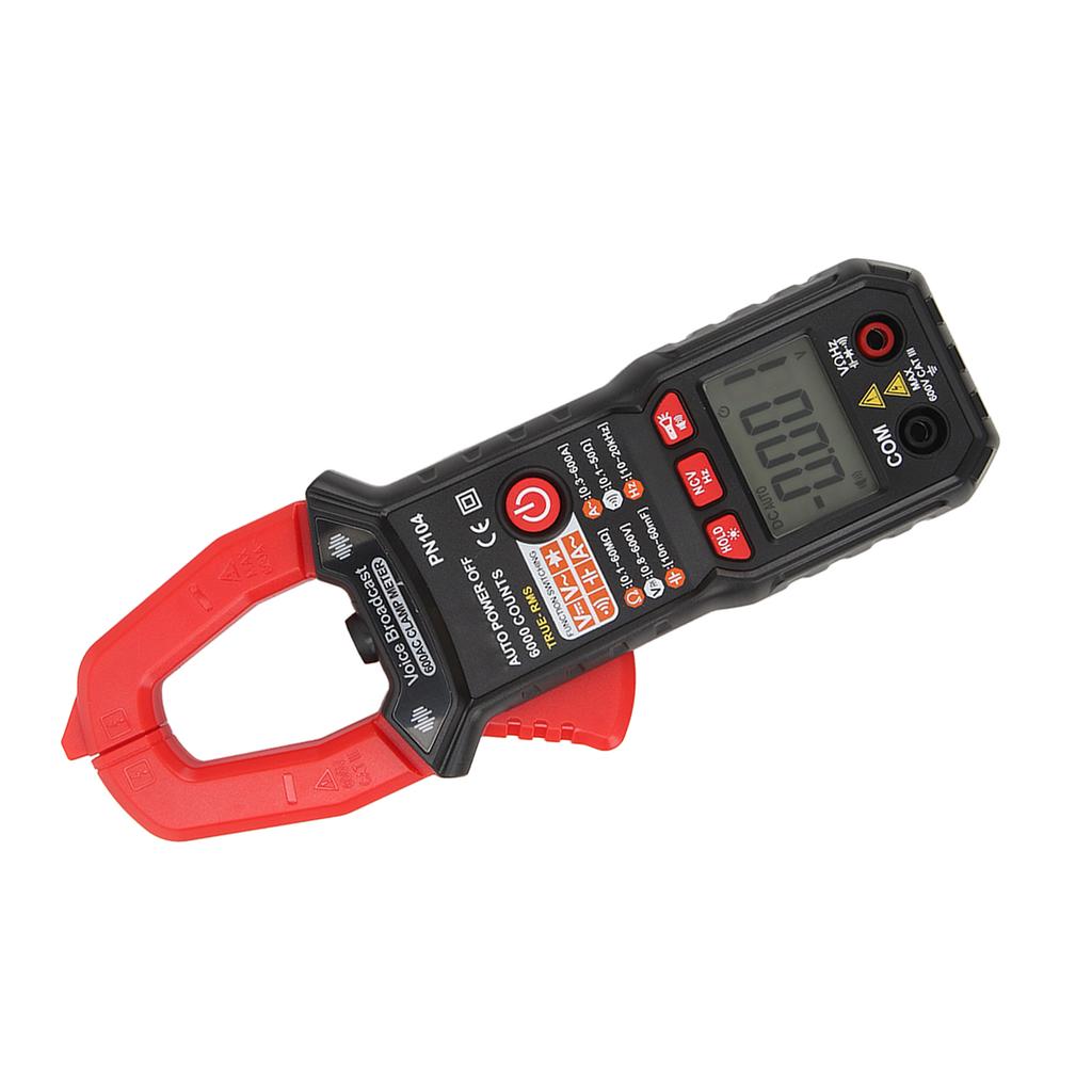 Zangenmultimeter Vollautomatisches Zangen AC DC Strom Spannung Widerstand Frequenzmessgerät Voltmeter Amperemeter