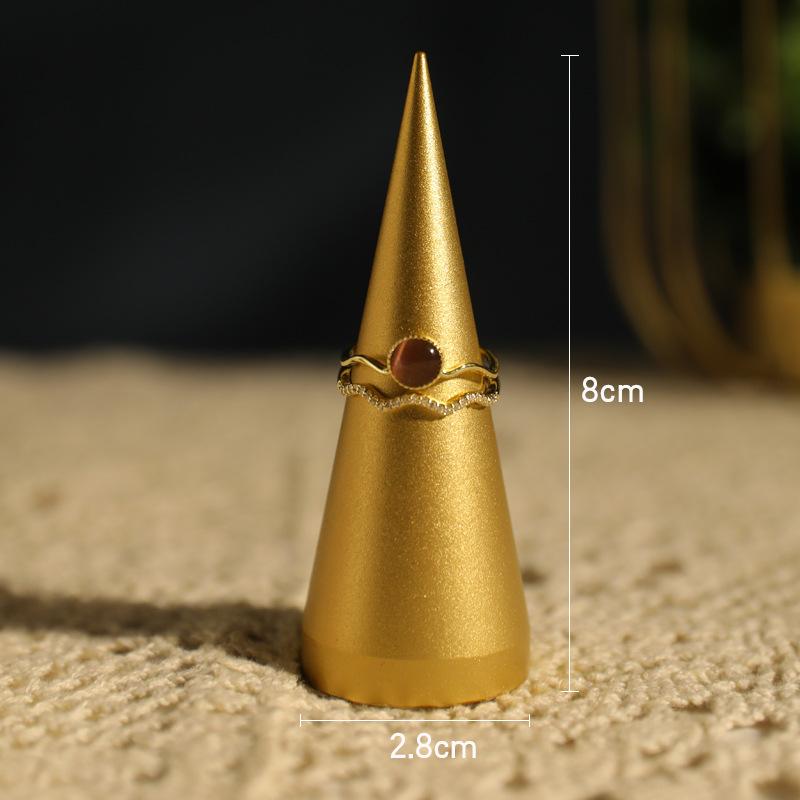 Retro Picture Frame Shape Jewelry Display Stand Earrings Necklace Organizer Rack Jewelry Counter Showcase Props