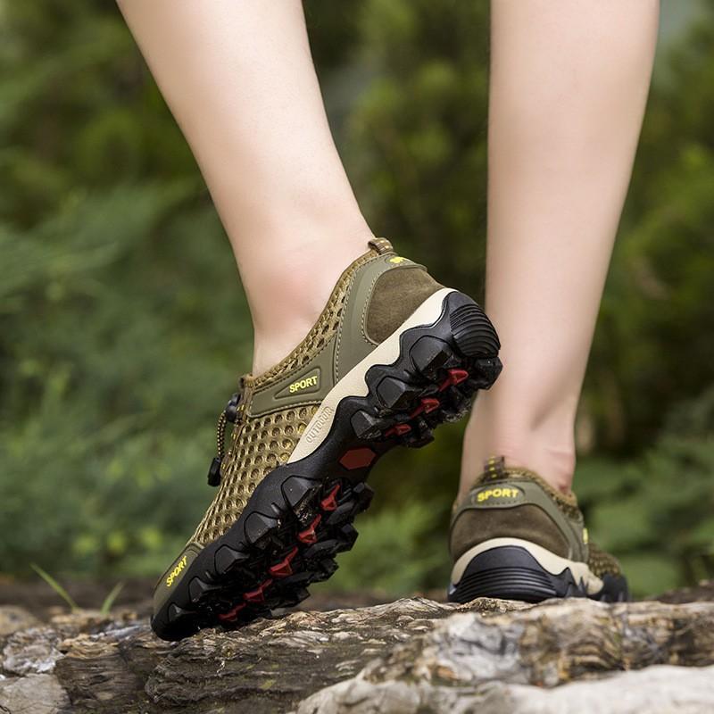 Nové letní pánské sportovní boty Prodyšné síťované boty Pánské boty velkých velikostí