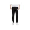 Puma Logo Print Elastic Waist Mid-Rise Knit Joggers Men Bottoms Black 532939-01