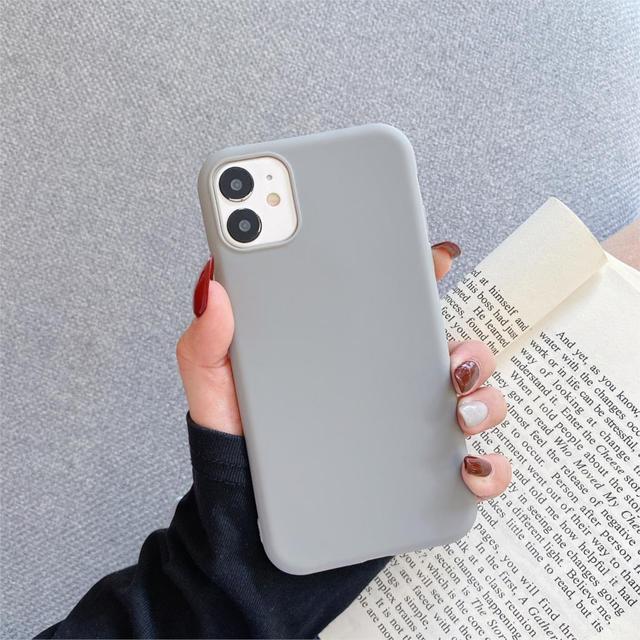 Candy Color Silicone Phone Case For Iphone 14 Pro Max Case For Iphone 14 ProMax Iphone14 14 Plus Matte Soft Tpu Back Cover