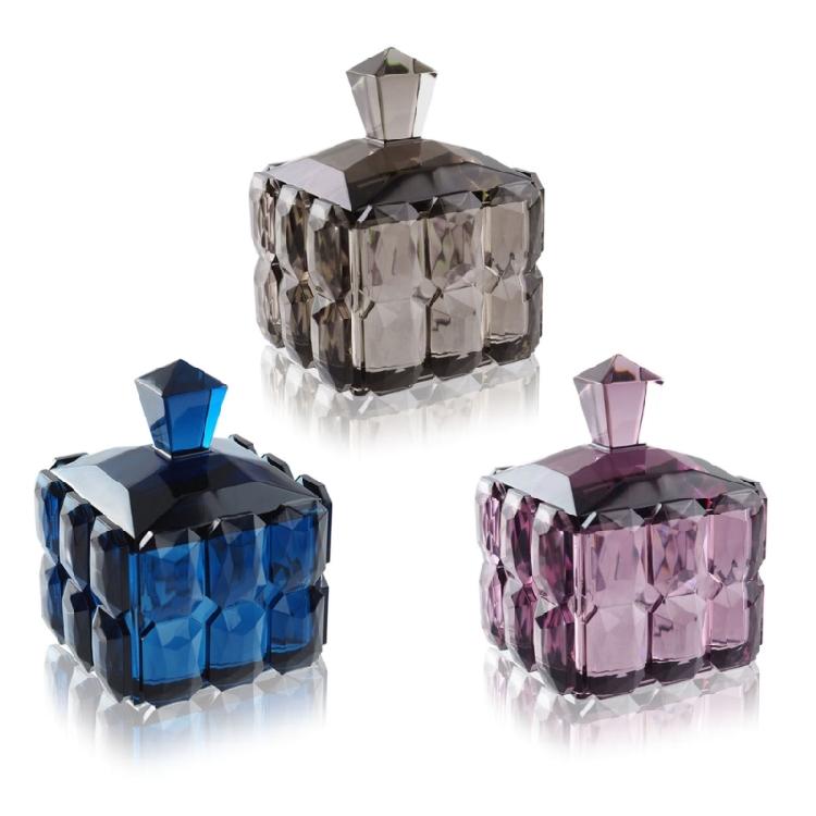 Anniversary Drill Cube Jar Storage Box Resin Mold Trinket Holder Silicone Mold