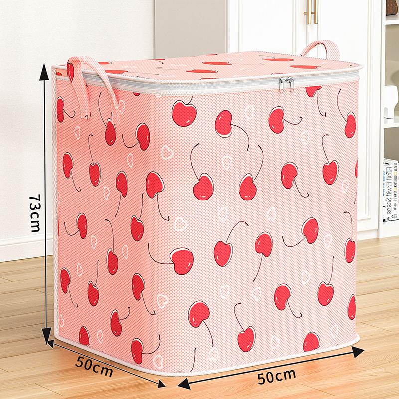 Clothing Storage Bag Large Capacity Portable Clothings Sheet Storages Bags Bedroom Foldable Dust-proof Sheet Zipper Bags