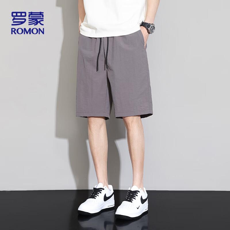 ROMON Men's Casual Drawstring Shorts ZH682