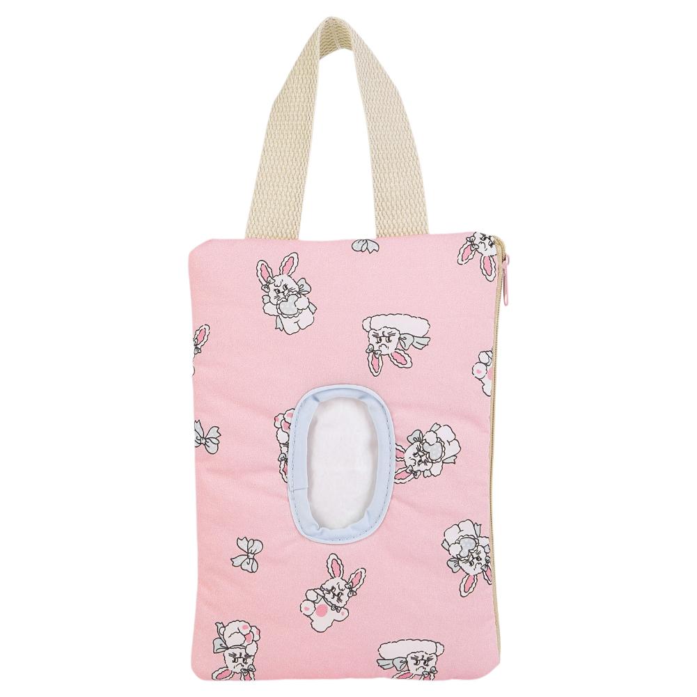 

1/2Pcs Cartoon Animal Flip Cover Tissue Box Portable Hanging Bag Paper Wet Case Storage Wipes Car Wipes Dispenser for HomeOffice