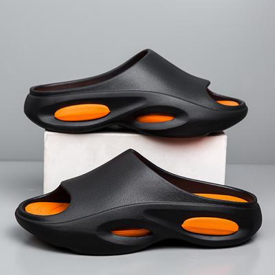 Zapatillas de hombre para interiores, ocio, deportes, pareja, zapatos de playa, verano, exterior, antideslizantes, suela gruesa, sandalias de diseñador para hombres, Zapatillas