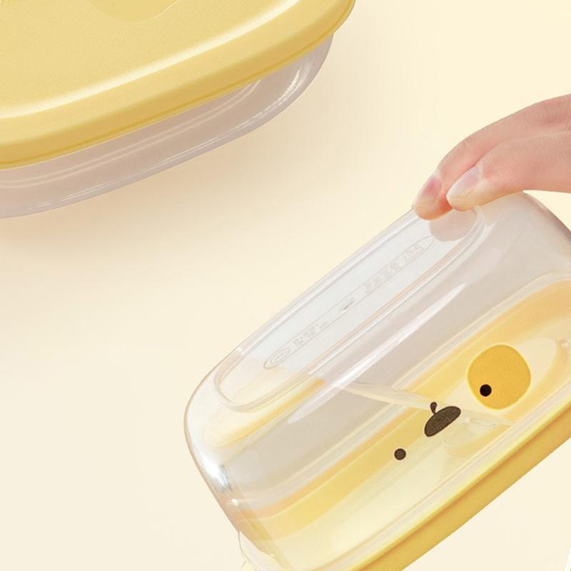 1Pc Food Storage Container Freezer Food Storage Boxes Refrigerator Rice Food Fruit Preservation Keep Fresh Box Microwaveable