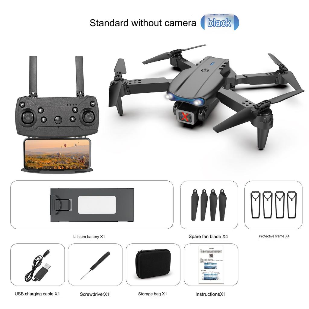 E99 K3 Pro HD 4k Dual Camera High Hold Mode Foldable Mini RC WIFI Aerial Photography Quadcopter Toys Helicopter
