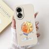 For Oppo A78 4G Case CPH2565 New Fashion Candy Painted Back Cover Shockproof Phone Case For Oppo A78 A 78 OppoA78 4G Soft Fundas
