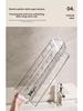 Punch-Free Wall-Mounted Bathroom Storage Rack for Toilets and Washbasins