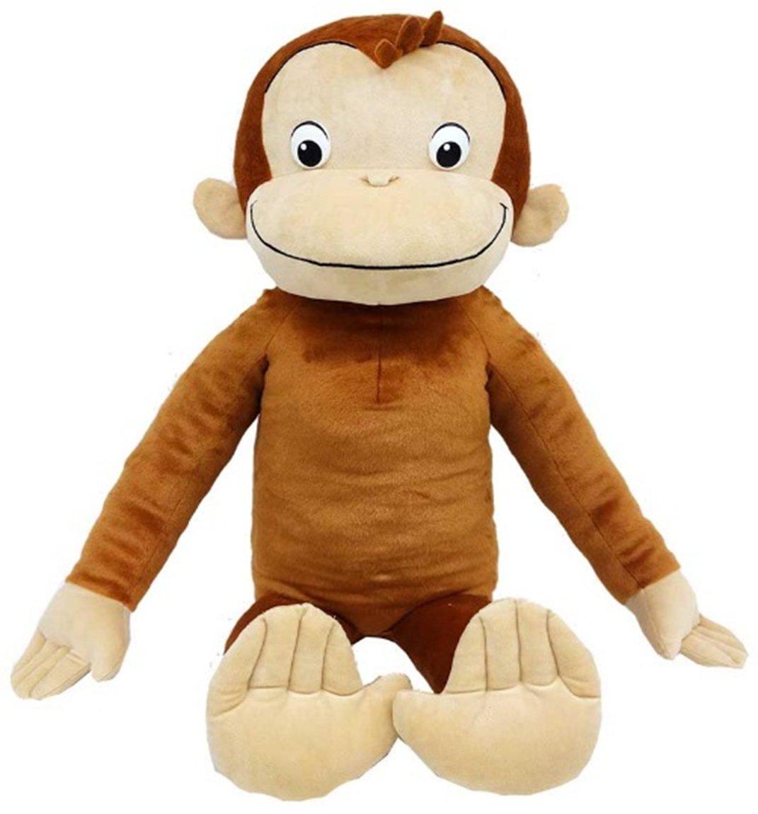 

NHK Curious George Stuffed Toy LL Sitting Height 80cm