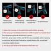 1500W 800ML 88VF Pistola elétrica sem fio com 3 bicos de controle de fluxo Aerógrafo Pulverizador de tinta de alta potência