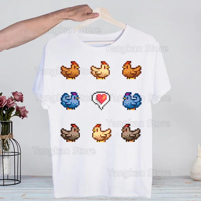 

Stardew Valley T-shirts Funny Hip Hop Summer Women Men Tshirts Streetwear Ulzzang Harajuku T-Shirt Shirt 4XL