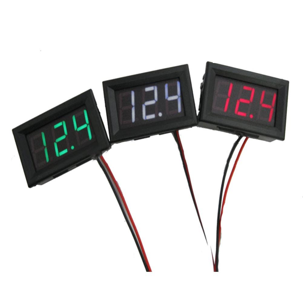 

Automatic Movement Display LED Digital 2 line DC Voltage Table Voltmeter червоний