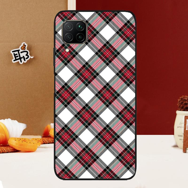 Clan Stewart Dress Plaid Pattern For Huawei Nova Y70 Y91 Y90 Y60 Y61 Y72 Y73 3i 7i 8i 11i 12i 9 10 SE P20 P30 P40 Lite Case
