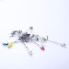 2 Stuks 5 Arm Rig Hoofd Zwemmende Kunstaas Visserij Groep Lures Snap Swivels Spinner Visserij Lures Rig Voor Langdurig Gebruik